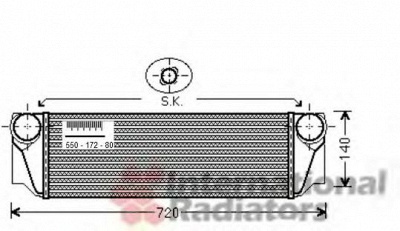 VAN WEZEL 06004413 -  Интеркулер